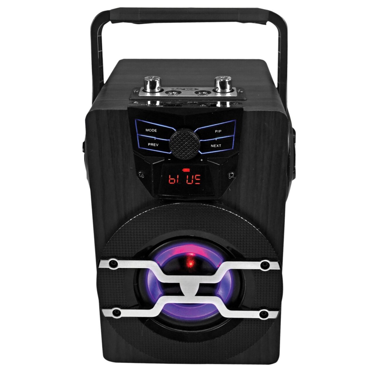 Technical Pro Portable Bluetooth Speaker 420W Grey Led Woofers Remote Control